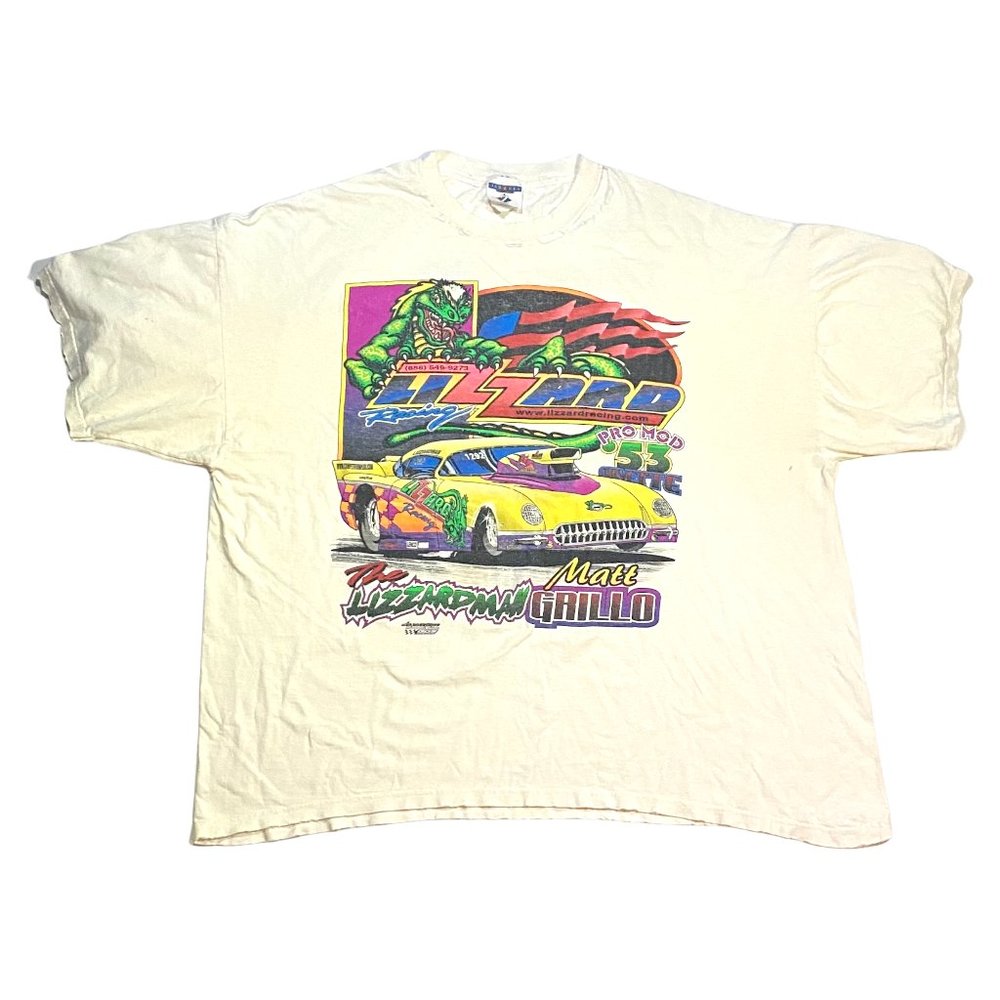 Rare Vintage Lizzard Racing Tee